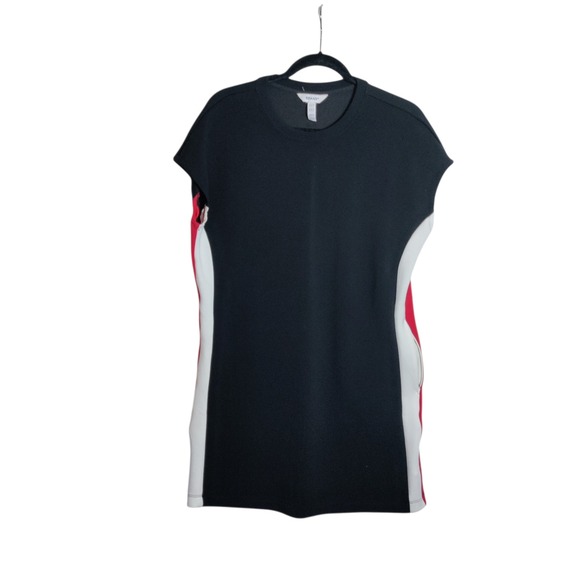 SPANX Dresses & Skirts - Spanx AirEssentials Colorblock Sleeveless Dress Black Red White Womens Medium